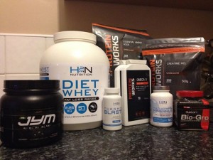 Russ Howe Supplement Stack