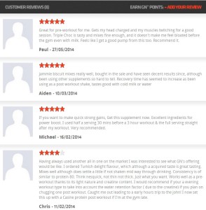 GoNutrition Solo Customer Reviews