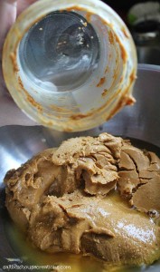 Eating a full jar of peanut butter in 1 go