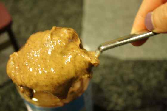 Too Much Peanut butter on a spoon